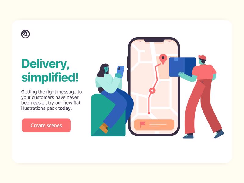 Download Flat Illustrations For Websites And Applications